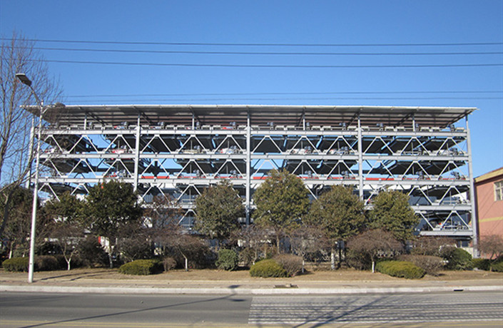 機(jī)械式停車場六層立體車庫-升降橫移式